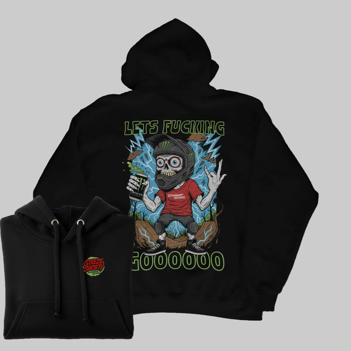 Let’s F***ing Goooo Hoodie- Steeze Society