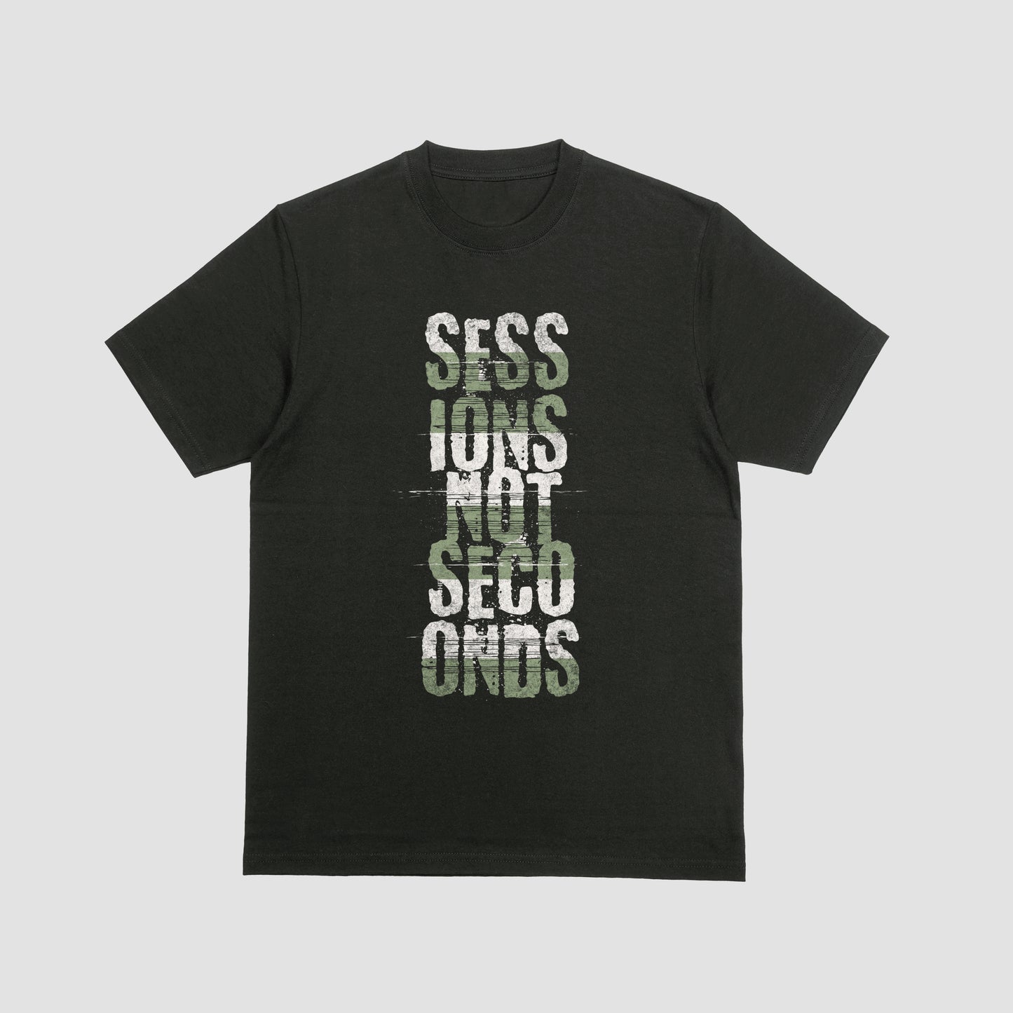 Sessions Not Seconds Tee – Forest Black