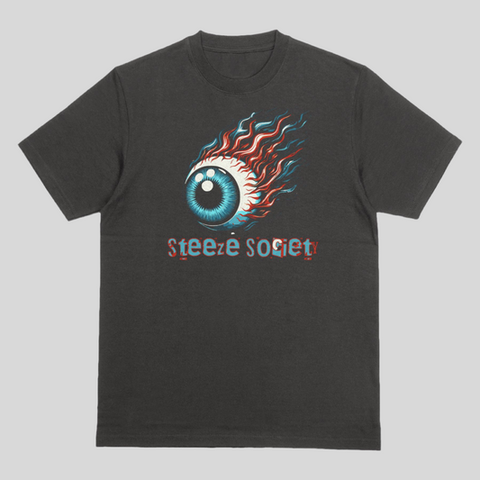 STEeZE SOCIETY "Steezeball" Tee – Watch the Trails Burn