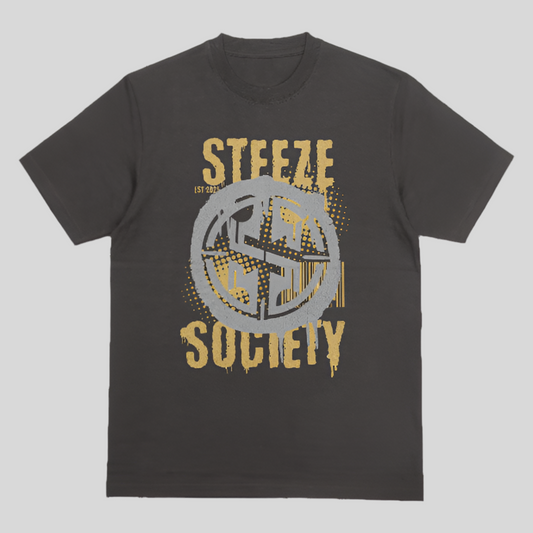 STEeZE SOCIETY "DRIP" Tee – Trail Drip Edition
