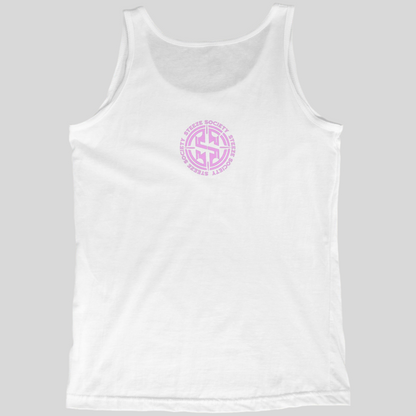Steeze Society Signature Tank (White x Lilac)