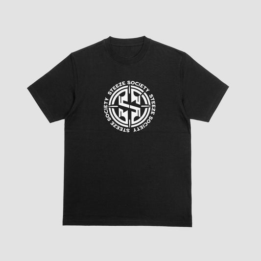 Steeze Society Crest Tee – Midnight Edition
