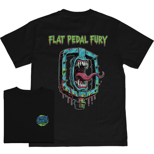 Flat Pedal Fury Tee- Steeze Society