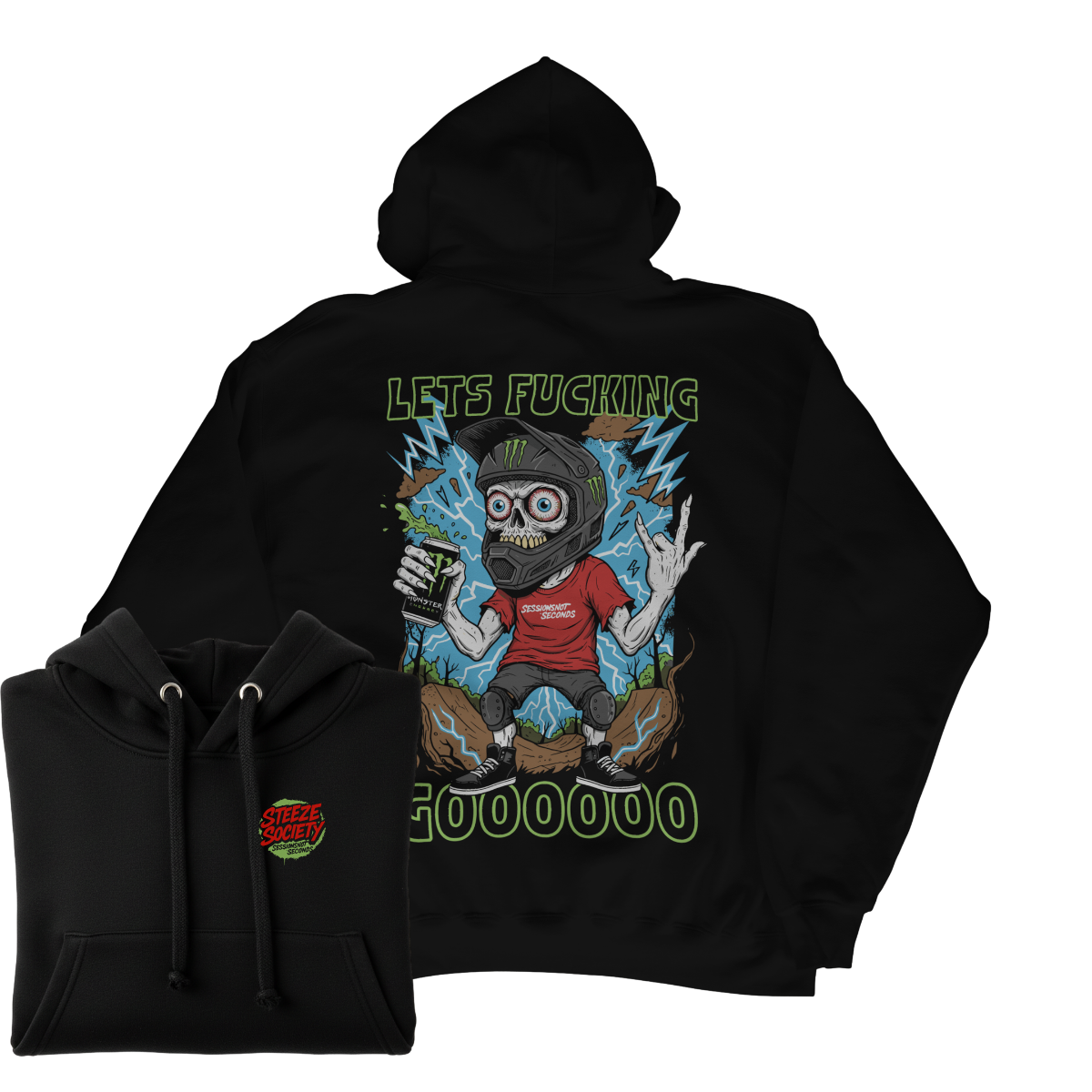 Let’s F***ing Goooo Hoodie- Steeze Society