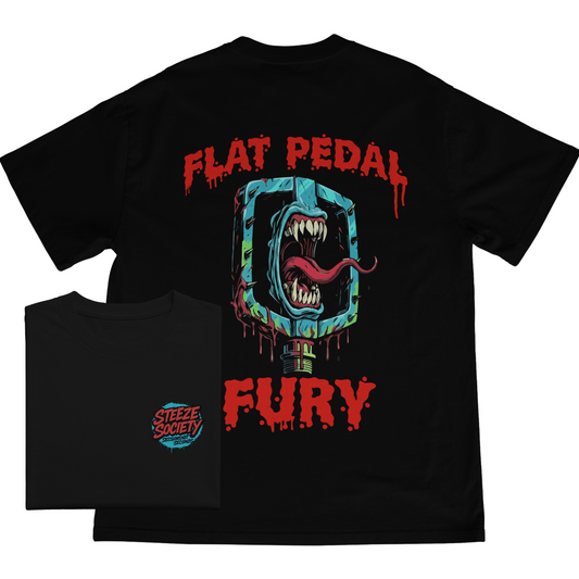 Flat Pedal Fury Tee- Steeze Society